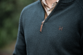 Sweter Harkila Vincent Merino Half Zip 10608 Dark Navy