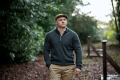 Sweter Harkila Vincent Merino Half Zip 10608 Dark Navy