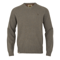 Sweter Harkila Vincent Merino V-Neck 10609 Dark Sand