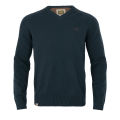 Sweter Harkila Vincent Merino V-Neck 10609 Dark Navy
