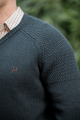 Sweter Harkila Vincent Merino V-Neck 10609 Dark Navy