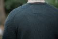 Sweter Harkila Vincent Merino V-Neck 10609 Dark Navy