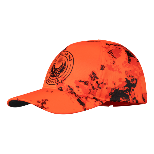 Czapka myśliwska Harkila Wildboar Pro Blaze z latarką 11151 AXIS MSP®CE orange/Shadow brown