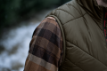 Kamizelka grzewcza Harkila Heat Insulated 12078 Willow green/Shadow brown