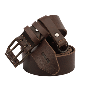 Pasek do spodni skórzany Comfort 2WOLFS Brązowy 