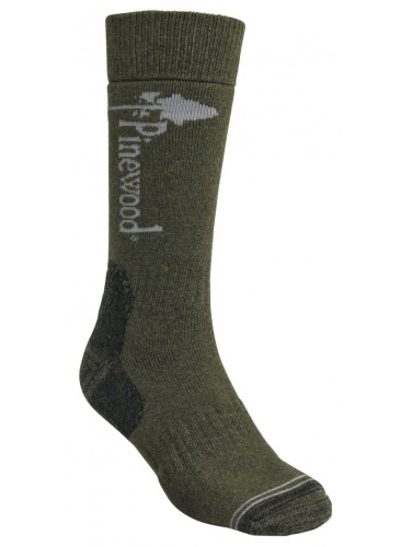 Skarpety myśliwskie Pinewood Melanż 9501 zielone