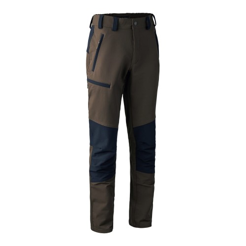Spodnie myśliwskie Deerhunter Strike Full Stretch 3988 Black/Fallen leaf