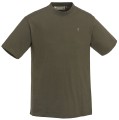 Koszulka myśliwska Pinewood T-Shirt 3-pack 5447 Green/Hunting Brown/Khaki