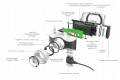 Latarka czołowa Ledlenser MH8 600lm 200m IP54 black/black