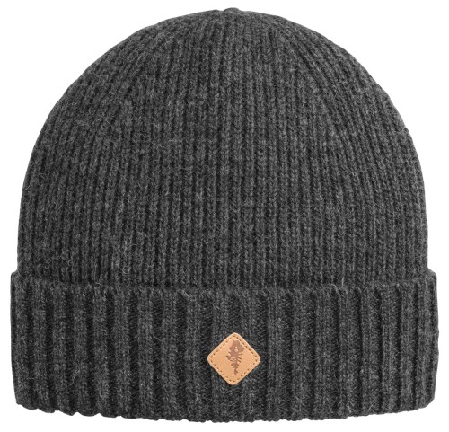 Wełniana czapka Pinewood Wool 1121 Ciemny antracyt