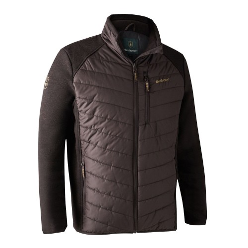 Kurtka Deerhunter Moor Padded z dzianiną 5572 Dark Prune