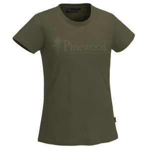 Damski T-Shirt Pinewood Outdoor Life 3445 Oliwka myśliwska