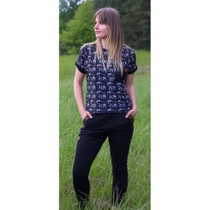 Damska koszulka Taurus Black Moose 113 czarna