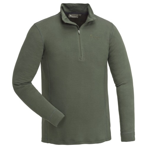 Koszulka termoaktywna Pinewood Abisko Half Zip 5406 Zieleń mchu