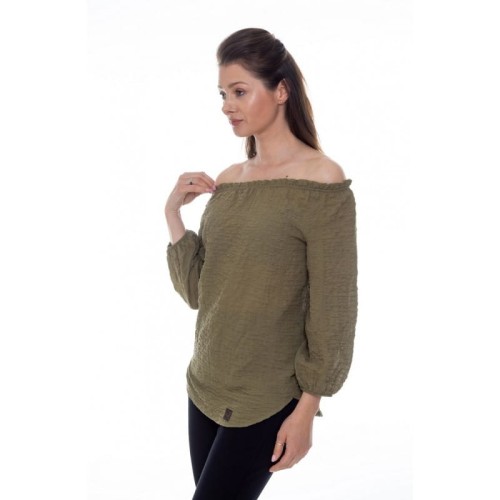 Damska bluzka myśliwska hiszpanka Taurus Grass 107 zielona