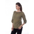 Damska bluzka myśliwska hiszpanka Taurus Grass 107 zielona