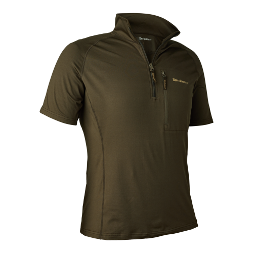 Koszulka termiczna Deerhunter Excape zip-neck 8785 Art Green