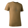 T-Shirt koszulka myśliwska Deerhunter Logo 8985 Butternut