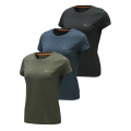 Koszulka damska Beretta 3-pack TS991 Moss/Blue/Black