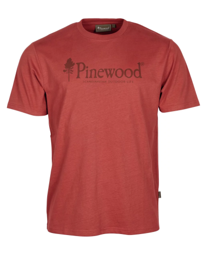 T-Shirt Pinewood Outdoor Life 5445 Dark Red