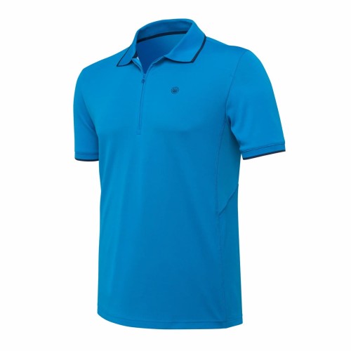 Koszulka strzelecka Beretta Ice Power Polo MT371 Blue Excell