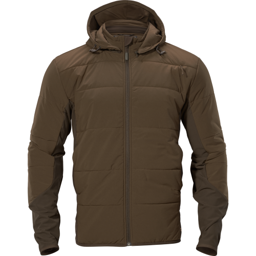 Bluza termiczna Harkila Midlayer Insulated Hunting Green / Shadow Brown