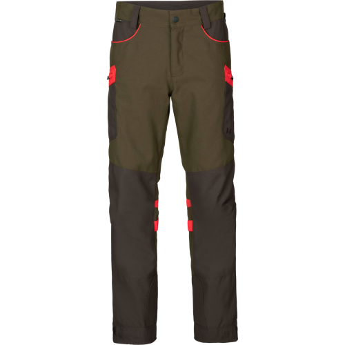Spodnie myśliwskie Harkila Pro Hunter Dog Keeper GTX Willow Green/Orange