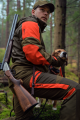 Spodnie myśliwskie Harkila Pro Hunter Dog Keeper GTX Willow Green/Orange