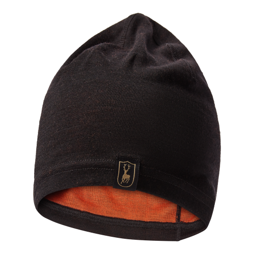 Czapka myśliwska merino Deerhunter Quinn Beanie 6058 Black Oak