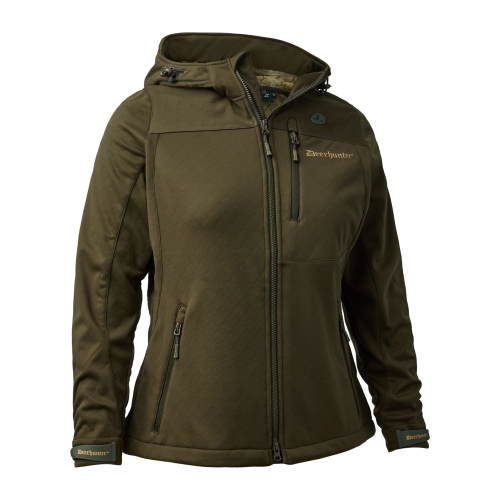 Damska myśliwska kurtka Deerhunter Excape Softshell 5843 Art Green