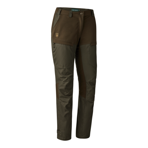 Damskie spodnie myśliwskie Deerhunter Lady Ann z membraną 3734 Deep Green