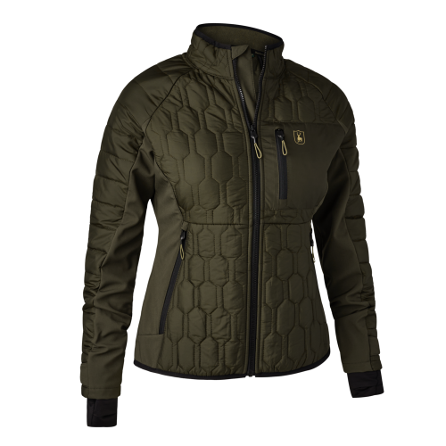 Damska kurtka myśliwska Deerhunter Mossadle Quilted 5543 Forest Green
