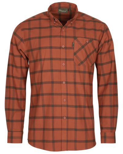 Koszula myśliwska Pinewood Varnamo 5009 Terraccota/Sude brown