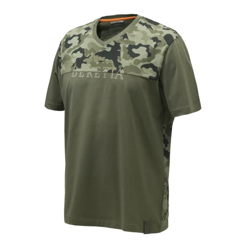 T-Shirt strzelecki Beretta Camo TS911 Camo Beretta Green