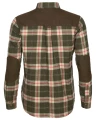 Damska koszula myśliwska Pinewood Douglas 3429 Dark Green/Red