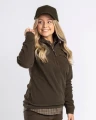 Damska bluza myśliwska Pinewood Smaland Hunters Half Zip 3714 Hunting Brown
