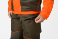 Spodnie myśliwskie  Seeland Venture Pine Green / Hi-Vis Orange