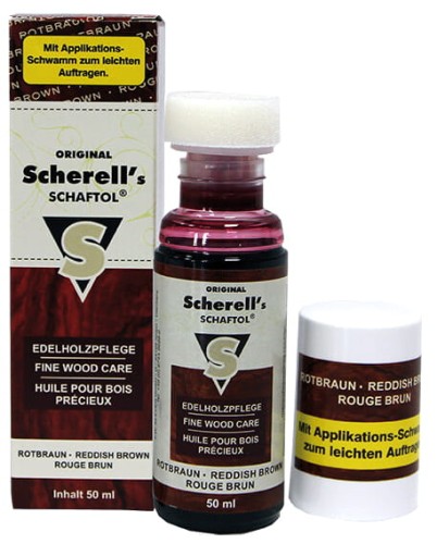 Olej do kolb Ballistol Scherell's Schaftol Mahoniowy 50ml