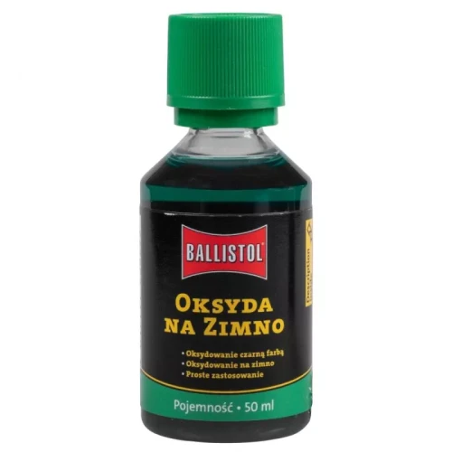 Oksyda do broni za zimno w płynie Ballistol Brunierung 50ml