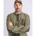 Koszula Pinewood Wolf 5329 Pine GreenOff White.jpg