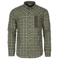 Koszula Pinewood Wolf 5329 Pine GreenOff White.jpg