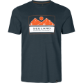T-Shirt koszulka myśliwska Seeland Kestrel Dark navy