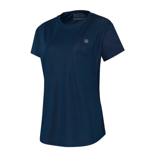 Damski T-Shirt strzelecki Beretta Ciel Tech TS592 Blue Total Eclipse