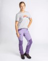 Damski T-Shirt Pinewood Finnveden Recycled Outdoor 3449 Light Grey Melange