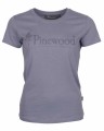 Damski T-Shirt Pinewood Finnveden Recycled Outdoor 3445 Ljusilila