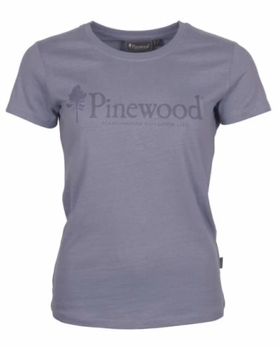 Damski T-Shirt Pinewood Finnveden Recycled Outdoor 3445 Ljusilila