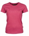 Damski T-Shirt Pinewood Finnveden Recycled Outdoor 3445 Raspberry Pink