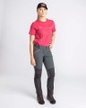Damski T-Shirt Pinewood Finnveden Recycled Outdoor 3445 Raspberry Pink