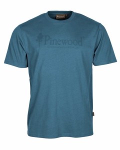 T-Shirt koszulka myśliwska Pinewood® Outdoor Life 5445 Azur Blue