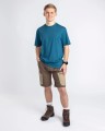 T-Shirt Pinewood 3-Pack 5447 Azur Blue/Moss Green/Black